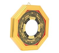 AKLOSIPY Chinese Feng Shui Convex Mirror for Good Luck and Prosperity,