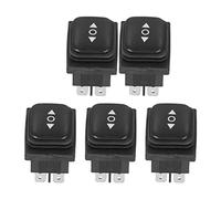 AKLOSIPY Interruptor Basculante de Reinicio Bilateral, 3 Posiciones, | Diseño plug and play, Rendimiento mecánico robusto, Adecuado para coches y barcos