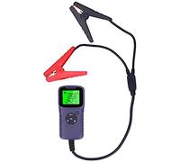 AKLOSIPY Probador de batería de coche digital Analizador automático LCD para baterías de ciclo profundo de gel de inundación AGM de 12 V, 100-1700 CCA con polaridad inversa (púrpura)