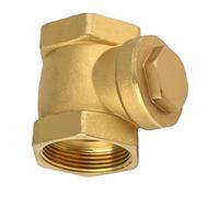 AKLOSIPY Swing Check Valve DN32 Brass One Way Valve for Water Control