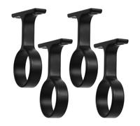 AKOOSY 4 Piezas Soporte Central para Barra de Armario Redonda 34mm de