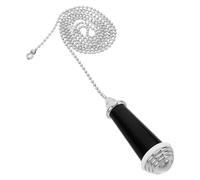 AKOOSY Tirador del Ventilador de Techo Cadena de Tracción de Aleación de | Mango Colgante Antideslizante, Extensión Mejorada, para Ventiladores de Techo y Baños, Instalación Fácil