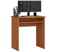 AKORD Escritorio Star para PC con Bandeja para Teclado | 2 Cajones y 2 estantes con Puertas Mesa de Oficina | Escritorio de Oficina | 68 x 77 x 51 cm | Peso 20 kg Aliso