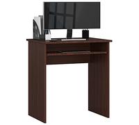 AKORD Escritorio Star para PC con Bandeja para Teclado | 2 Cajones y 2 estantes con Puertas Mesa de Oficina | Escritorio de Oficina | 68 x 77 x 51 cm | Peso 20 kg Wenge
