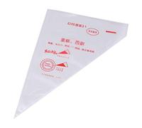 Akozon 100pcs Bolsas de Manga Pastelera de Plástico Grado Alimenticio | Apto para alimentos, diseño antideslizante, ideal para repostería y fondant.