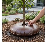 Akozon 20 Galones Riego de árboles para Irrigación de Raíces | Construcción de material de PVC, resistente a fugas, adecuado para arbustos de jardín, de riego automático.
