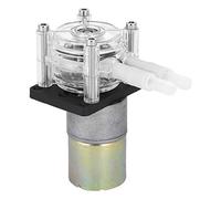 Akozon Bomba Dosificadora Peristáltica 24V DC Marco de Acero Inoxidable | Bomba transparente, motor autocebante, silencioso, fácil reemplazo de tuberías y uso industrial
