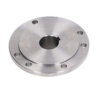 Akozon Brida de Mandril de Torno de 125 Mm Brida de Conexión de Mandril de Acero de Alto Manganeso para K11 125 K12 K72 30 Mm/1,2 Pulgadas Accesorios de Máquina Herramienta CNC (25mm)
