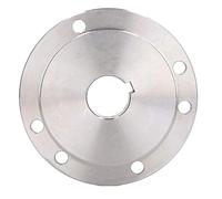 Akozon Brida de Mandril de Torno de 125 Mm Brida de Conexión de Mandril de Acero de Alto Manganeso para K11 125 K12 K72 30 Mm/1,2 Pulgadas Accesorios de Máquina Herramienta CNC (20MM)