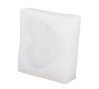 Akozon Corazón de Silicona, Grado Alimenticio Temperatura | Apto para lavavajillas, Ideal para hornear, para fiestas, Material blando, Fácil de