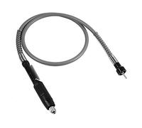 Akozon Eje Flexible Del Cable De Extensión Eje Flexible Para Taladro Extensión Del Eje De Taladro Para La Amoladora Giratoria + M8 Chuck Sin Llave Diámetro De Sujeción 3.2Mm