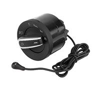 Akozon Interruptor Automático de Faros con Sensor de Luz, Control de | Carcasa ABS, Instalación Plug & Play, Memoria, Respuesta en 1 S, 3 Modos