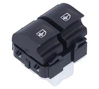 Akozon Interruptor de Ventana Eléctrica Interruptor Principal de la Ventanilla del Coche Interruptor de Elevación de Vidrio de Ventana 254118722R Reemplazo para Mk1 2012 en Adelante