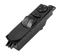 Akozon Interruptor Principal de la Ventana, Botón del Elevalunas Eléctrico del Lado del Conductor Automático Control del Elevalunas Eléctrico del Coche para Sprinter W906 A9065451213