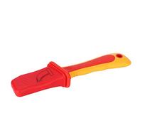 Akozon Knipex Klein Tools, Cuchillo de Electricista de Aislamiento, Cuchillo Antimagnético, Pelacables de Electricista, Cortador IEC60900 1000V Lineman Hawkbill Fast Strip, Rojo