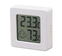 Akozon Mini Higrómetro Medidor de Humedad Digital de Alta Precisión para el Hogar, Cocina, Oficina, Invernadero y Guardería Monitor de Temperatura Interior Compacto y Portátil