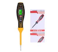 Akozon Probador de Voltaje de CA Digital Pluma con Punta de Destornillador Ncv Detector de Voltaje Retroiluminación Lcd Alarma de Luz de Sonido Detector de Cable Neutro en Vivo Apagado Automático