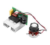 Akozon Regulador de Voltaje Thyristor 8000W AC 220V Motor Abanico Regulación de Velocidad y Temperatura