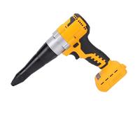 Akozon Remachadora Inalámbrica con Motor de Alta Potencia | Diseño portátil, Luz LED para mayor visibilidad, Compatible con batería Ideal para uso en exteriores, Reduce la fatiga de