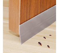Akozon Tira de Sellado Autoadhesiva para Puertas y Ventanas de 45 Mm X 5 M, Burlete de Caucho de Silicona para Prueba de Viento, Cinta Aislante Semitransparente para Gabinetes Domésticos
