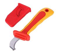 Akozon Tools, Cuchillo de Electricista de Aislamiento, Cuchillo Antimagnético, Pelacables de Electricista, Cortador IEC60900 1000V Lineman Hawkbill Fast Strip