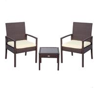 Aktive Butacas 2 con mesas – Negro