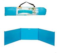 AKTIVE 53441 - Paravientos Playa Plegable 300x75 cm de Aluminio Beach