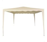 AKTIVE 61023 - Carpa Desmontable 300x300x240 Crema, Toldos Exterior terraza, terraza, Playa o Camping, Pérgolas de jardín, Cenador fácil de Montar
