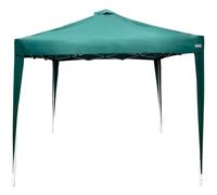 Aktive Cenador plegable Max-air 300x300x250 cm verde con chimenea