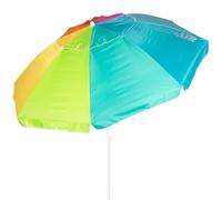 Aktive Sombrilla de playa 62403 – 240 cm, antiviento, 8 varillas fibra, UV50, ventilación MAX+Air