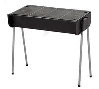 Aktive Barbacoa de carbón 63169 – Parrilla 60x30 cm, 55 cm alto, acero, patas fijas – Lila