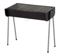 Aktive Barbacoa de carbón 63169 – Parrilla 60x30 cm, 55 cm alto, acero, patas fijas – Lila