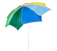 Aktive Sombrilla de playa inclinable D200 cm multicolor con protección UV50 material oxford (62525)