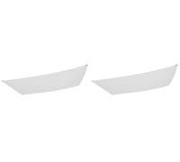 Aktive Garden 53916 - Toldo Vela para Exterior Blanco 200 x 300 cm (Paquete de 2)