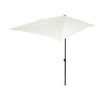 Aktive Sombrilla de pared rectangular 160×100 cm UV50 para jardín, terraza y balcón (62513)