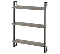 Aktive Estantería de pared MAX Home (18477) 40x12x55 cm, 3 baldas, efecto cemento
