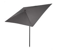 Aktive Parasol de terraza rectangular 180 x 145 cm Reclinable UV30 Gris (61164)