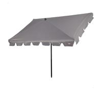 Aktive Sombrilla rectangular 200x125 cm para balcón y terraza, mástil inclinable, UV50 (61154)