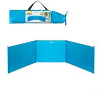 AKTIVE Paravientos Playa Plegable 200x75 cm de Aluminio (53442)