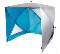 Aktive – Paravientos de playa plegable pop-up azul 165x165x183 cm poliéster UV50