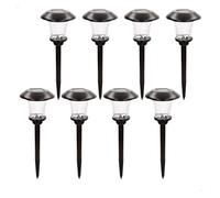 Aktive set de 8 balizas solares led 6 lúmenes con estaca