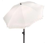 Aktive Sombrilla 200 cm – protección UV50, poliéster, 8 varillas, funda incluida – color neutro