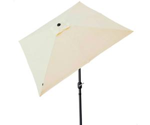Aktive Sombrilla Cuadrada Con Protección Uv Para Poste Alto Aluminio 270x270 Cm 38 Mm 260 Cm