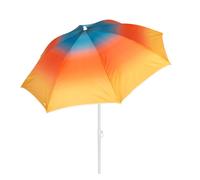 Aktive – Sombrilla de playa 62428 180 cm, 8 varillas, protección UV50, multicolor