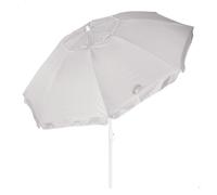 Aktive Sombrilla de playa 62488 – D200 cm UV50, 8 varillas, mástil aluminio 28/32 mm, beige