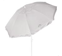 Aktive Sombrilla de playa 62488 – D200 cm UV50, 8 varillas, mástil aluminio 28/32 mm, beige