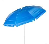 Aktive Sombrilla playa 180 cm – Plegado compacto, Protección UV50, Inclinable y regulable – Azul