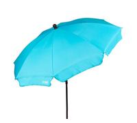 Aktive sombrilla playa grande 200 cm inclinable azul uv30 c/funda
