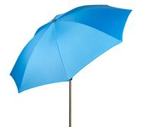 AKTIVE Sombrilla playa grande, 220 cm, Color azul o naranja, Mástil acero, Inclinable y regulable en altura, Tejido poliéster, Protección UV50, Sombrillas grandes, Incluye funda transporte con asa