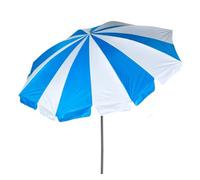Aktive Sombrilla de playa Twister Ø220 cm UV50 Mástil inclinable Azul